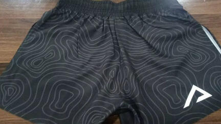 Black contour shorts / from $44
